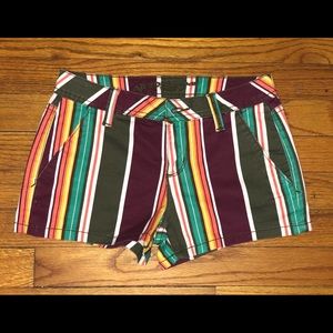 Arizona Jeans Striped Shorts Size 1